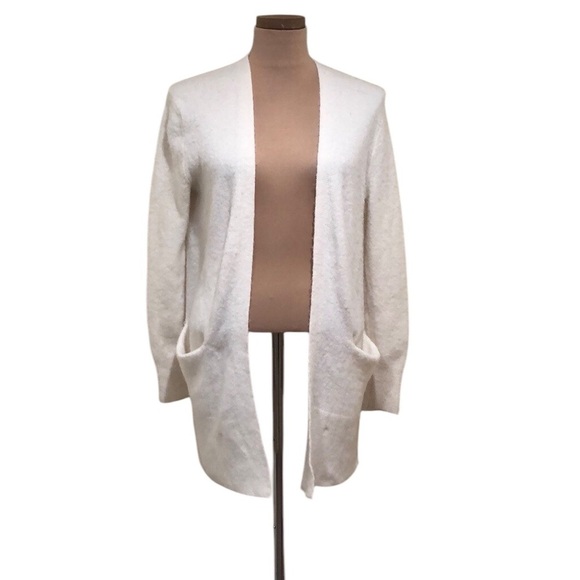 Madewell Cozy Walker Cardigan Se Size XXS Ecru Cream - Picture 1 of 10